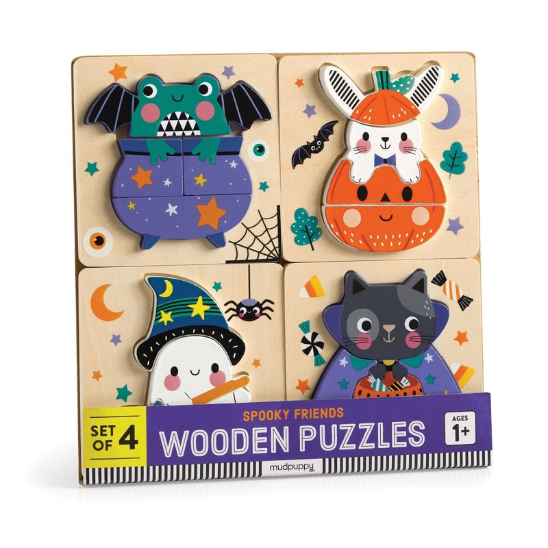Spooky Friends Wood Puzzles