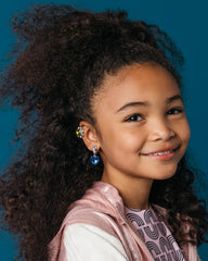 Multicolored Gem Clip-On Earring Set