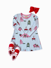 Long Sleeve Polly Play Dress
