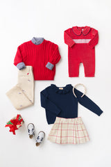 Reece Ruffle Sweater
