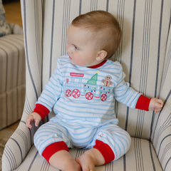 Gingerbread Express Romper