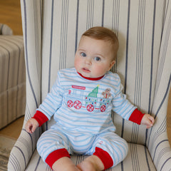 Gingerbread Express Romper