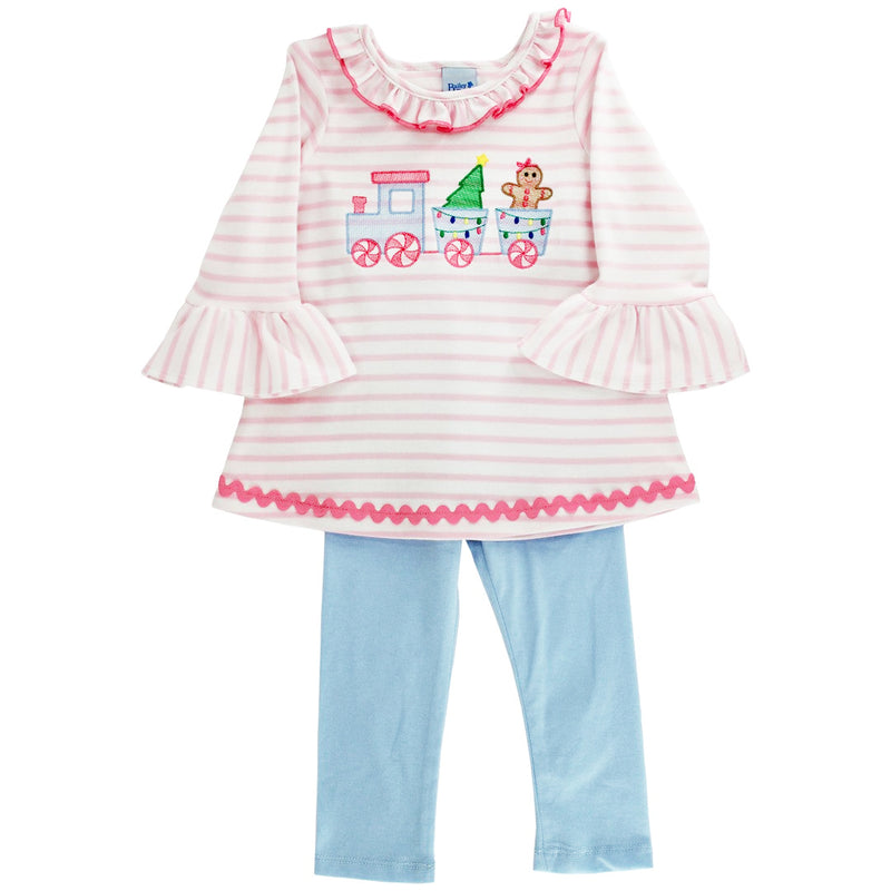 Gingerbread Express Tunic Set