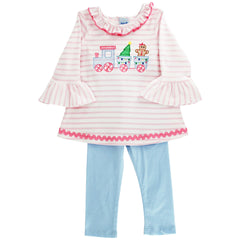 Gingerbread Express Tunic Set