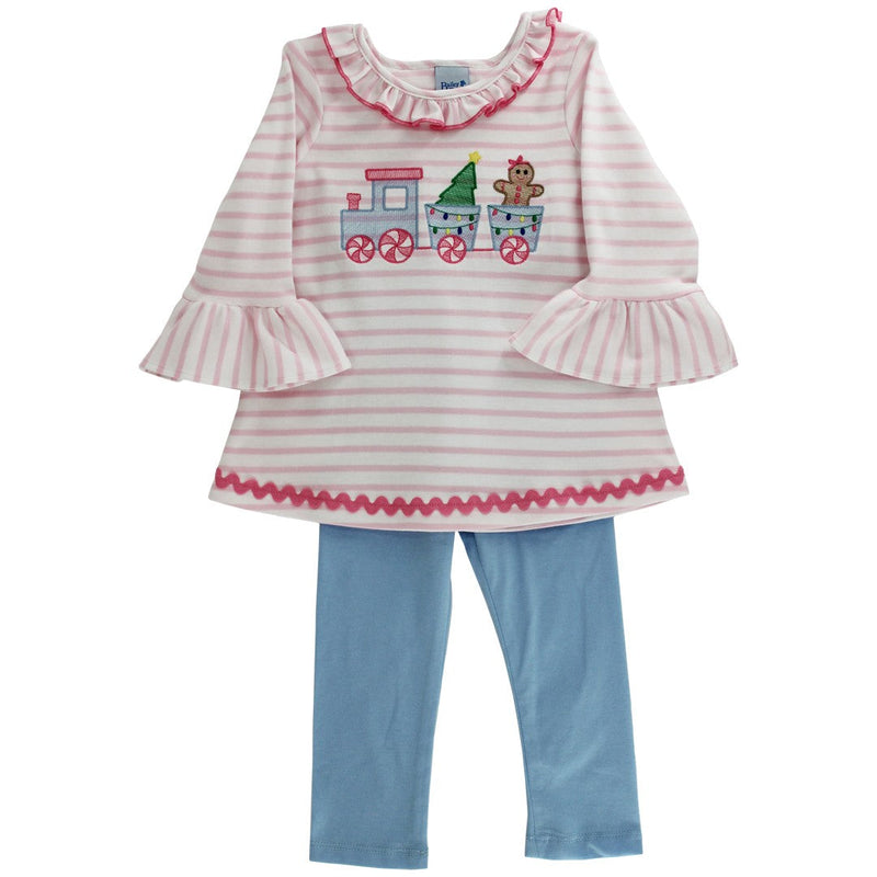 Gingerbread Express Tunic Set