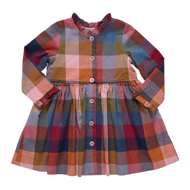Autumn Dress -  Harvest Check