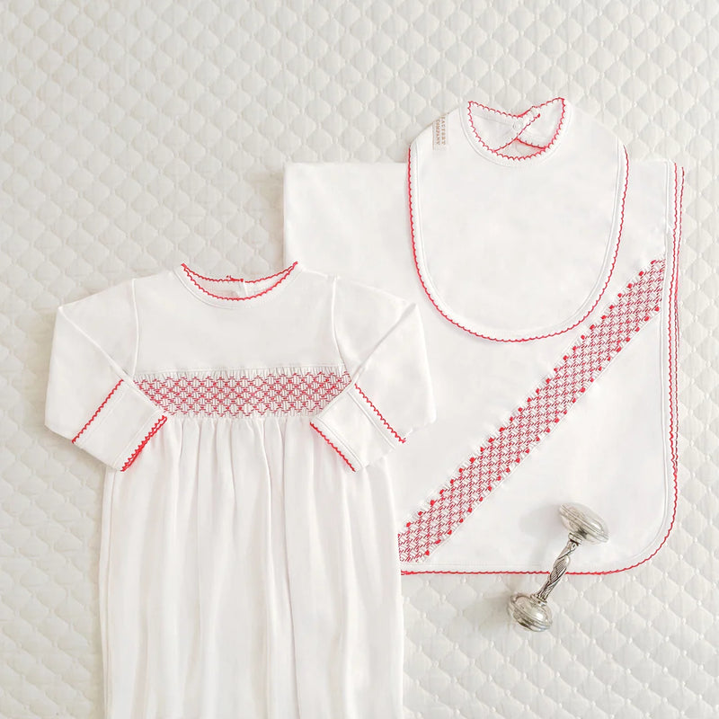 Sweetly Smocked Gown - Boy