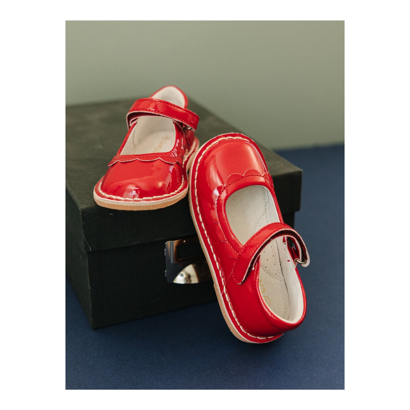 Violette Mary Jane - Patent Red