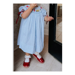 Violette Mary Jane - Patent Red