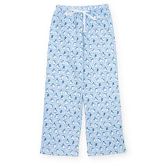 Beckett Hangout Pant - Penguin Party Blue