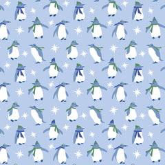 Beckett Hangout Pant - Penguin Party Blue