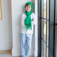 Beckett Hangout Pant - Penguin Party Blue