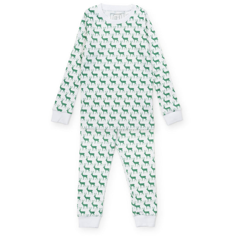 Grayson Pajama Set - Woodland Deer