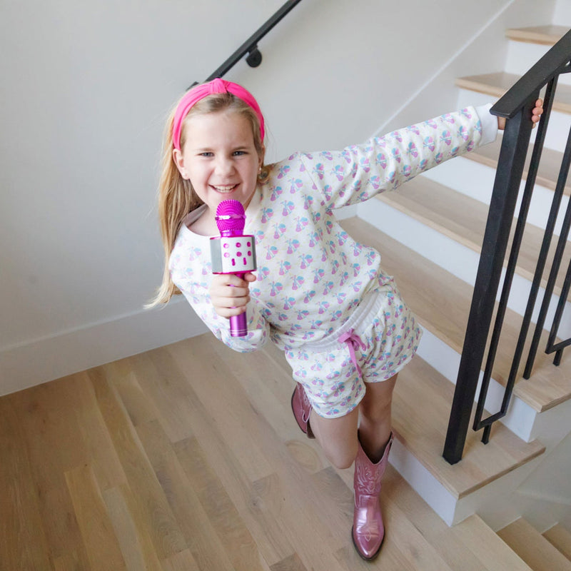 Stella Sweatshirt Short Set - Music Superstar
