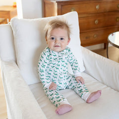 Parker Zipper Pajama - Woodland Deer