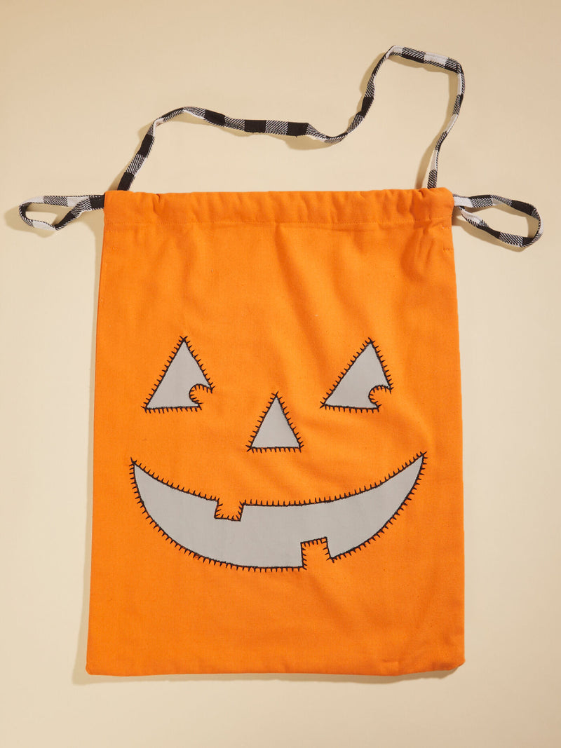 Pumpkin Pillowcase Treat Bag