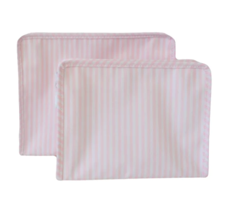 Medium Roadie - Pimlico Stripe Pink