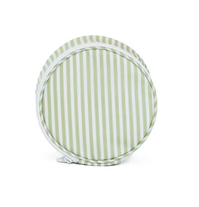 Jewel Round Case - Pimlico Stripe Sage