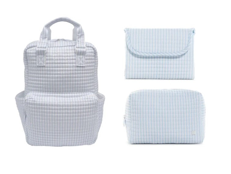 Quilted All You Need Bundle - Pimlico Stripe Blue