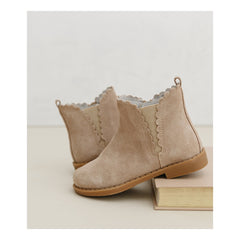 Nicola Scalloped Chelsea Boot