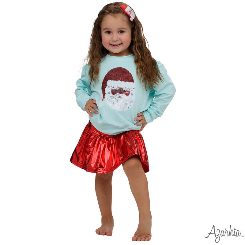 Sequin Santa Sweatshirt