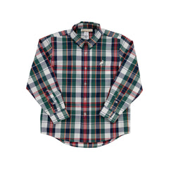 Dean’s List Dress Shirt- Field Park Plaid