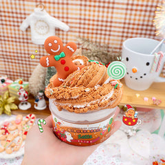 Gingerbread Latte Butter Slime