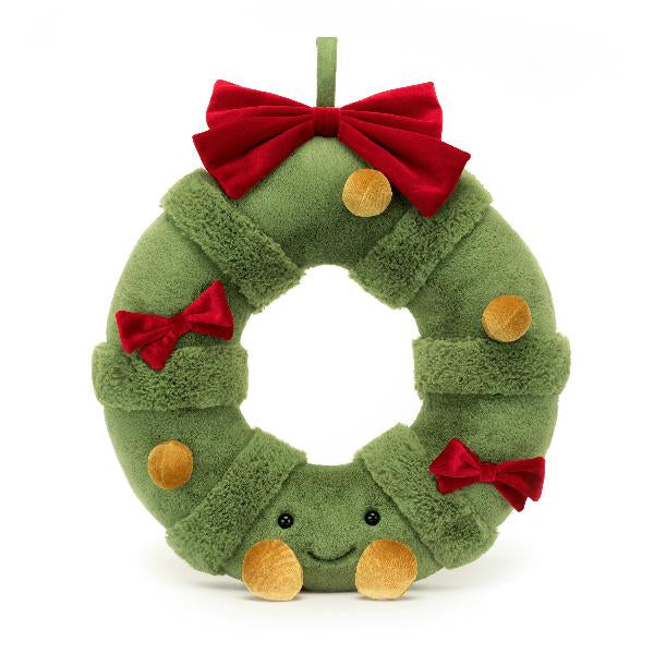 Amusables Decorated Christmas Wreath