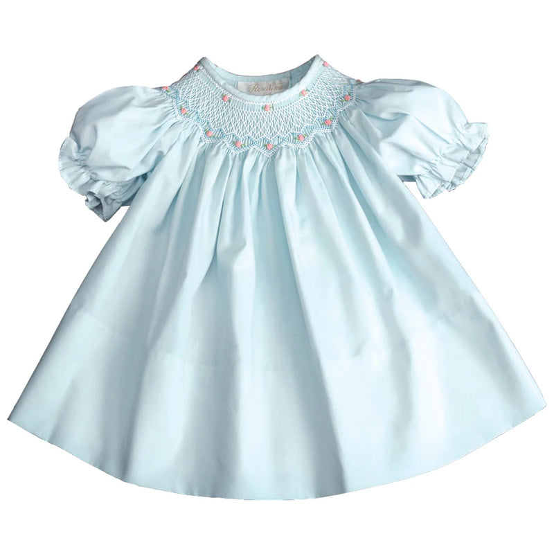 15" Doll Dress - Blue Roselle