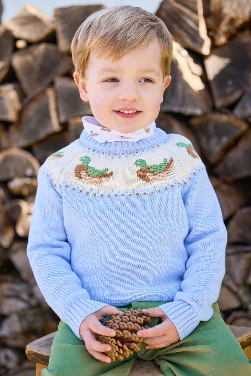 Mallard Printed Turtleneck