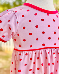 Apple Print Dress