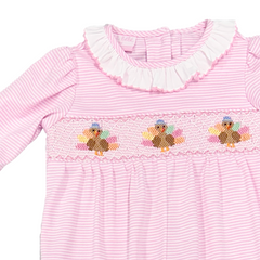Girl's Turkey Footie (with Feet)