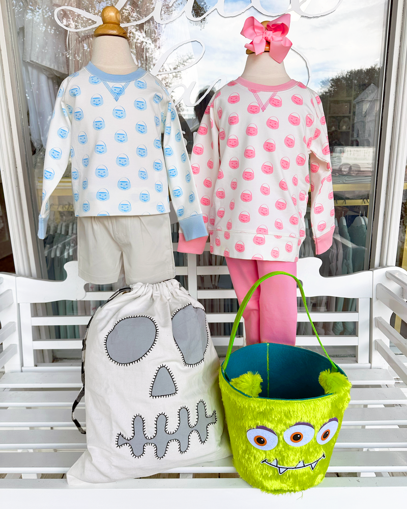 Skeleton Pillowcase Treat Bag
