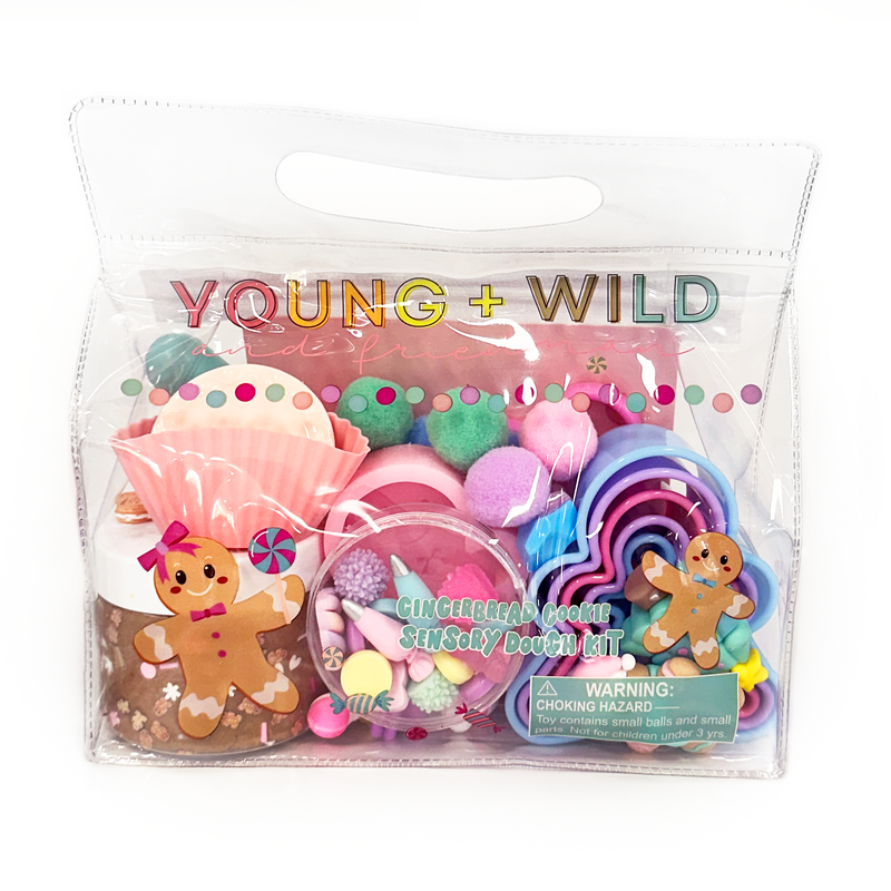 Gingerbread Sensory Dough Bag