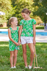 Isla Top - Palmetto Floral