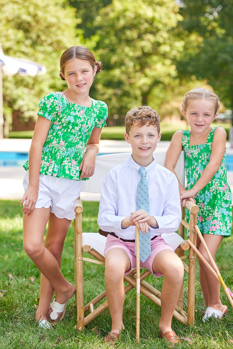 Isla Top - Palmetto Floral