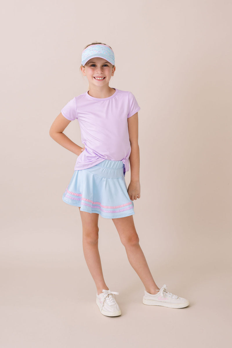 Bridget Basic Tee - Petal Purple