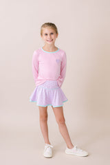 Bridget Basic Tee - Cotton Candy Pink/Heart
