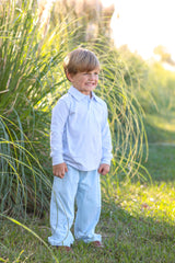 Jackson Polo - Light Blue Stripe