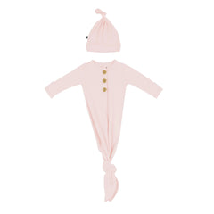 Knotted Gown - Blush