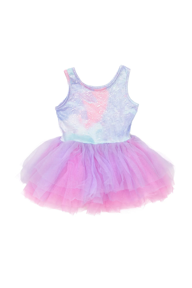 Ballet Tutu Dress - Multi/Lilac