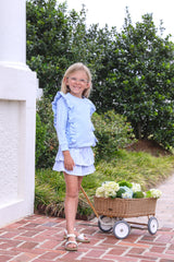 Laura Ruffle Pullover