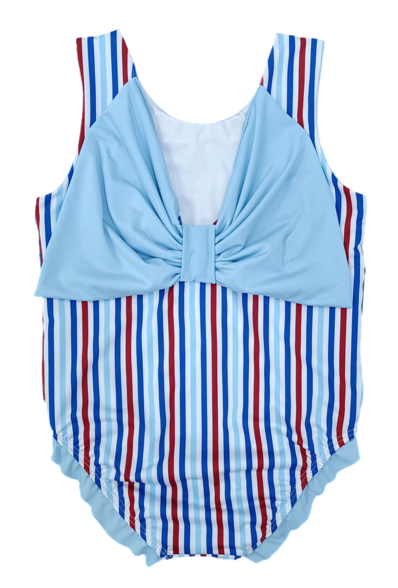 Lottie Swim - Patriotic Stripes