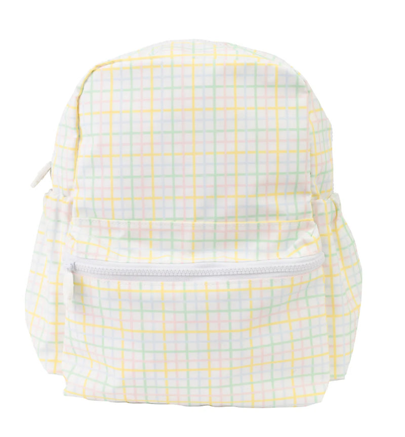 Small Backpack - Multi Windowpane