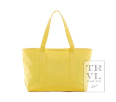 Medium Tote - Coated Canvas Daffodil