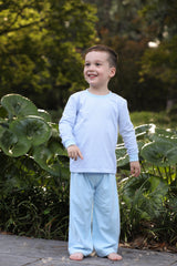 Miller Pant Set - Light Blue Stripe