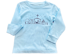 Blue Nativity T-Shirt