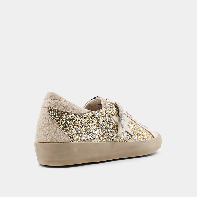 Paula Sneaker - Champagne Glitter