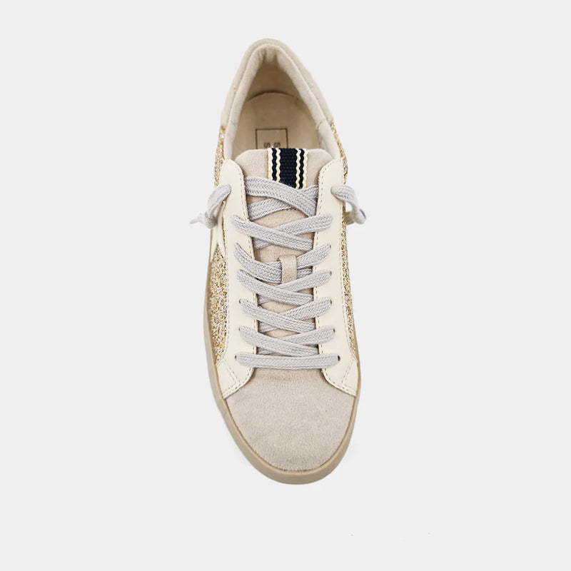 Paula Sneaker - Champagne Glitter