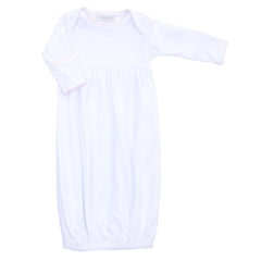 Solid Essentials White/Pink Gown